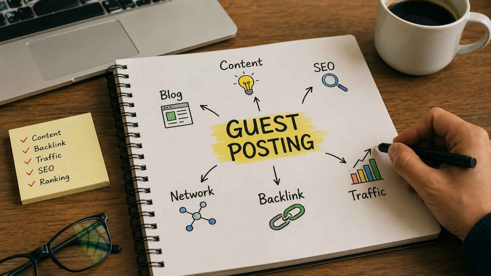 7 Manfaat Utama Guest Posting untuk Backlink dan SEO Domain Kamu